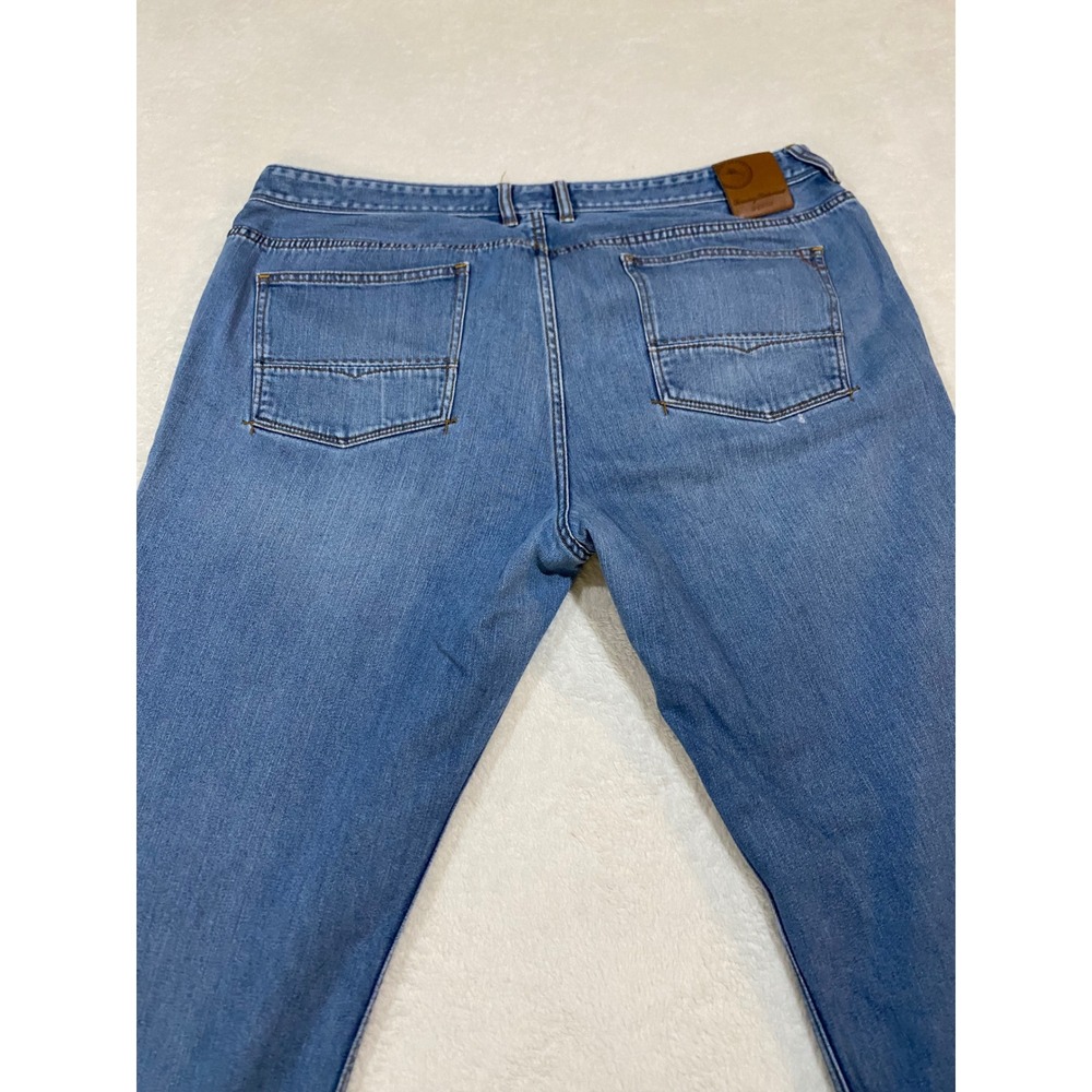 Tommy Bahama Antigua Cove Mens Blue Straight Leg Jeans 40x32 Medium Wash Denim - Picture 9 of 12